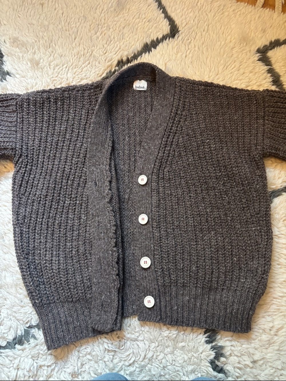 Babaa Wool Cardigan - Picture 10 of 16